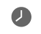 Small grey clock